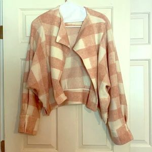 Jacket - Blush and Beige